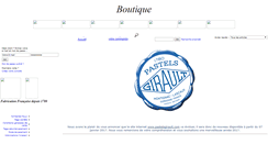 Desktop Screenshot of boutique.pastelsgirault.com